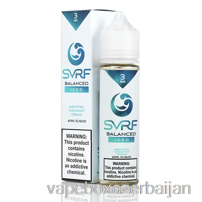 Vape Azerbaijan ICED Balanced - SVRF E-Liquid - 60mL 0mg